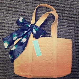 Draper James Straw Bag.